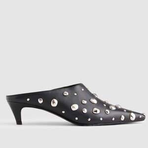🆕{Madewell} Emilie Heeled Studded Pointed Mule